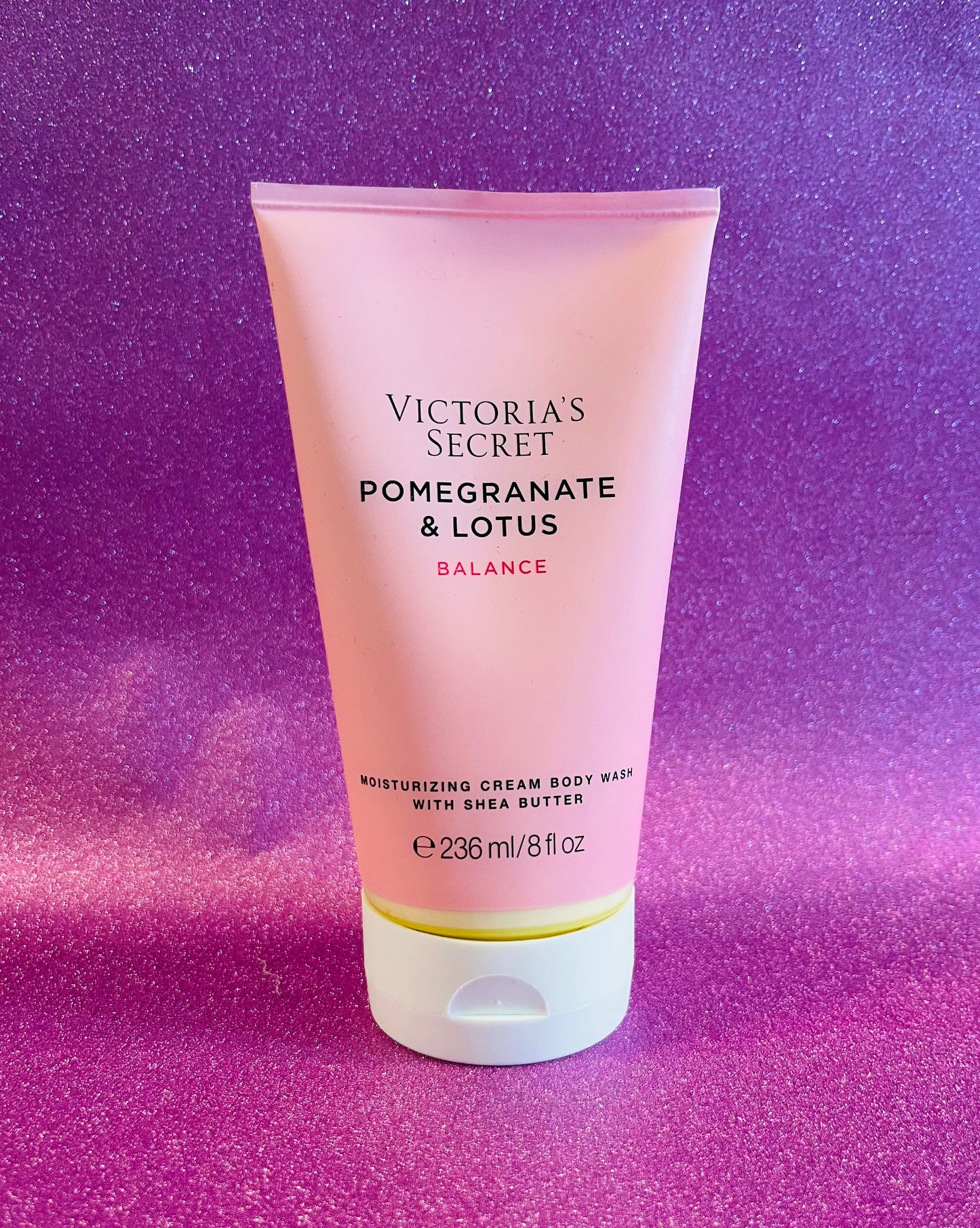 Pomegranate & Lotus (Balance) Moisturizing Cream Body Wash with Shea Butter (8 oz)