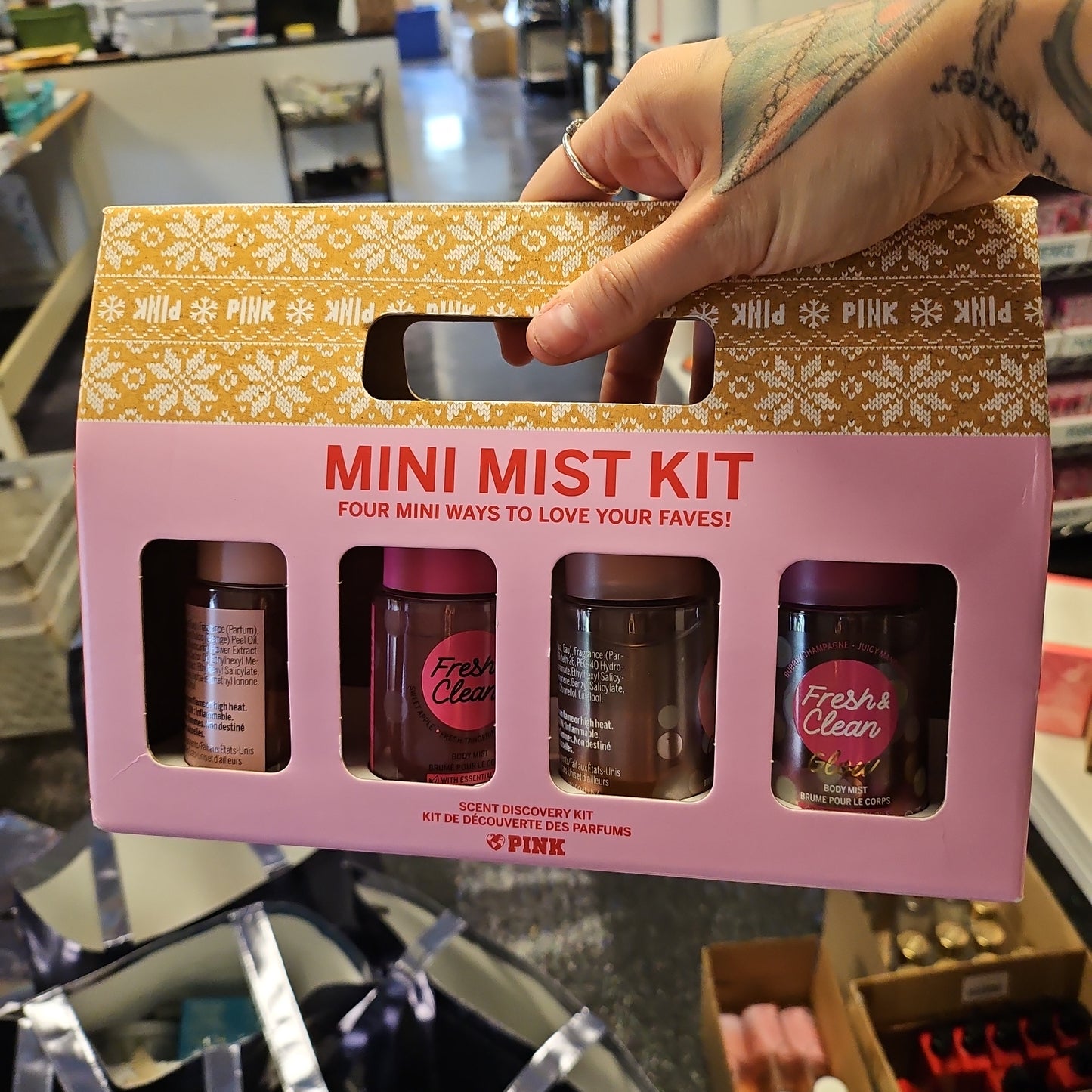 Mini mist set secret