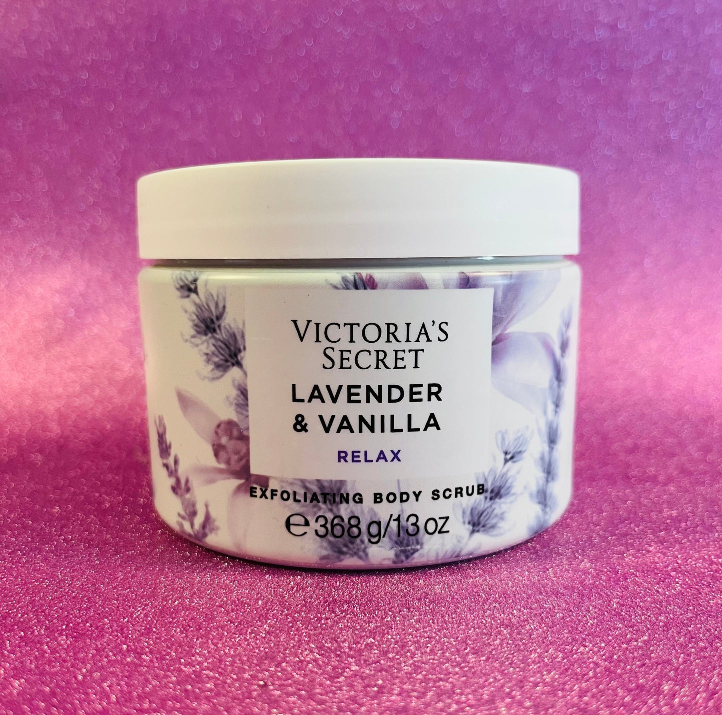 Lavender & Vanilla (Relax) Exfoliating Body Scrub (13 oz)
