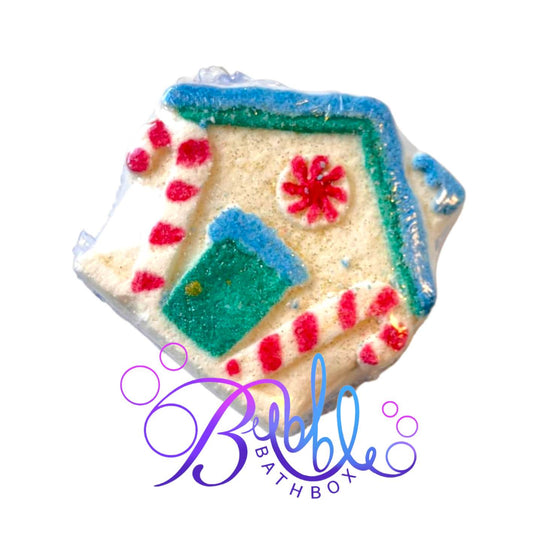 Gingerbread House Bath Bomb