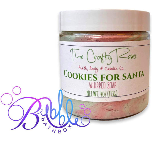 Cookies for Santa whipped soap